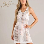 crochet beach dress